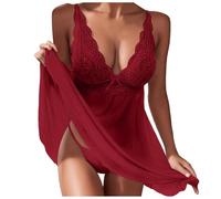 Tenue Sexy Femme érotique Hot Deep V Neck Robe Dos Nu Low Cut Backless Babydoll Sensuelle Ensemble Robe Dos Nu Femme Transparent Valentin Tulle Teddy Lingerie Sexy