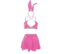 Tenue Sexy Femme Érotique Hot Porte Jarretelle String Lingerie Pute Ensemble Chic Et Elegant Dentelle Body Ouvert Entrejambe Latex Nuisette Transparente Cuir, Vernis Érotiques Guepiere