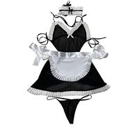 Tenue Sexy Femme Érotique Hot Pute Hard Provoquant Cosplay Soubrette Lingerie Nuisette Ensemble Tenu Grosse Robe Déguisement Costume Infirmiere Adulte Deguisement De Menage Coquine Costumes Dentelle