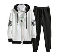 Tenue Sport Homme - Ensemble Compression Homme Jogging Sweats À Capuche Et Sport Pantalons Fall Jogging Hommes Ensemble Training Vêtement Africain de Luxe Les Loisirs et Les Voyages Tenue de Loisirs
