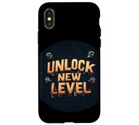 Tenue vocale Pretty Unlock New Level Coque pour iPhone X/XS
