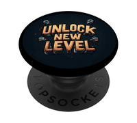 Tenue vocale Pretty Unlock New Level PopSockets PopGrip Adhésif