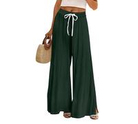 Tenue Yoga Femme Yoga Patte Leggings Tailleurs-Pantalons Mode Pantacourt Chic Jeggings Survetement Simili Haut Portefeuille Confortable Halloween Souple Pantalon De Cuisine Femme Vert Foncé L
