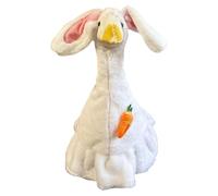 Tenues d'animaux du porche, costume d'animal,Porche Ciment Statine Animal Statue Bunny Tenues - Costumes de sculpture de 17 pouces ou 23 pouces pour la peluche à l'épreuve des intempéries pour la coll