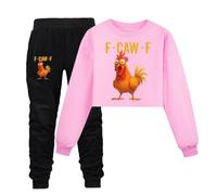 Tenues décontractées garçons deux pièces sweat capuche pantalon imprimé lettre enfants vêtements sport jeunes ensemble confortable mode (3-4 Years)