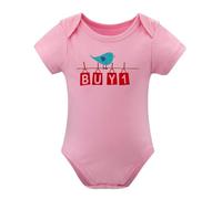 Tenues jumelles pour nouveau-né de 0 à 3 mois - Body avec citation humoristique, barboteuse unisexe pour bébé, 100 % coton, Rose style-1, 18 mois