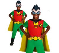 Tenues Officielles De Fête Pour Garçons Robin Super-Héros Teen Titans Go