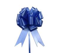 TENVORA Gros Noeud Cadeau,Grand NœUd en Satin 10 pcs Mariage Pull Bow Rubans Cadeaux de Voiture Fleur wonding Emballage Anniversaire Evénements Fournitures fête Valentines(Dark Blue)
