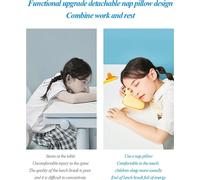 tenwin Correcteur de posture assise pour enfant Support de lecture et d'écriture Protecteur de myopie Entraîneur à hauteur réglable et coussin souple pour protéger la vue avec fonctions d'oreiller de