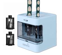 tenwin Taille-crayon électrique, double alimentation, convient pour les taille-crayons portables de 6 à 12 mm, artiste/adultes/bureau/maison