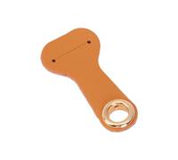 TENYELE Boucle de sac anti-usure - Sangle de protection - Clip de raccourcissement - Accessoire de sac à main - Anneaux en polyuréthane, jaune, One Size