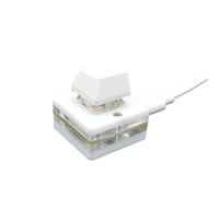 TENYELE Clavier USB à une touche pour copier macro clavier mécanique de jeu programmation rouge/vert/thé/silencieux/blanc clavier USB à une touche avec copie macro - programmation de clavier mécanique