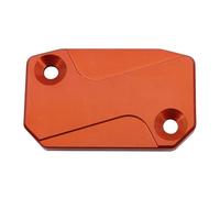 TENYELE Couvre-réservoir de liquide de frein avant et arrière en aluminium résistant à la corrosion pour moto SXF/XCF