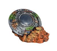 TENYELE Décorations pour aquarium en résine - Petit poisson pour aquarium - Ornements Betta pour ermite, crabe, guppy betta