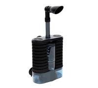 TENYELE Filtre d'aquarium efficace alimenté par USB, éponge électrique organique et lit fluidisé pour le nettoyage de l'eau d'aquarium, machine à oxygène