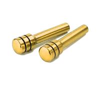 TENYELE Lot de 2 boutons de porte de voiture en alliage d'aluminium pour SUV, camion, automobile - Outil de démontage pour portes intérieures