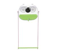 TENYELE Mangeoires automatiques à oiseaux de grande capacité avec minuteries intelligentes et ventouse pour décoration de jardin/cour - Appareil photo avec notifications instantanées