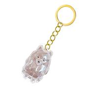 TENYELE Porte-clés avec boîte commémorative pour perte d'animaux de compagnie avec rangement transparent pour les propriétaires de deuil - Cadeau de condoléances