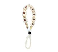 TENYELE Porte-clés en forme de fleur tissée à la main pour bouteilles d'eau - Corde à suspendre pour café à emporter - Bracelet portable - Porte-clés - Sangle pour bouteilles d'eau