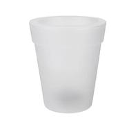 TENYELE Pot de fleurs LED à énergie solaire - Lampe de jardin - Éclairage de paysage - Pot de fleurs lumineux à LED - Vase de jardin - Lampe décorative pour pot de fleurs