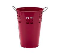 TENYELE Pots de fleurs décoratives pour plantes grasses, petites fleurs en métal, seau en fer à suspendre, convient pour les amateurs de fleurs