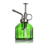 TENYELE Pulvérisateur d'arrosage vintage dégradé pour plantes en verre brumisateur outil de jardin support mangeoire à oiseaux