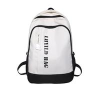 TENYELE Sac à dos à double bandoulière polyvalent pour fille étudiante pour la rentrée scolaire Grande capacité, Noir , One Size