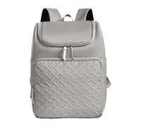 TENYELE Sac à dos isotherme étanche et résistant à l'eau pour la livraison de nourriture, grand sac à dos à langer multifonction avec plusieurs poches, sac à dos isotherme, gris