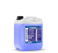 TENZI TOP GLASS/Nettoyant pour vitres et miroirs/Super efficace/Nettoie et dégraisse parfaitement/S'évapore rapidement/Ne laisse aucune trace/Prêt à l'emploi/Rafraîchit/ 5 litres