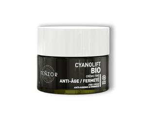 Teñzor CYANOLIFT BIO Crème Fine Anti-âge - Fermeté pour peau normale à mixte pot 50ml ANTI-ÂGE DÉSHYDRATION - RIDES - PERTE DE FERMETÉ/ÉCLAT à base de Spiruline