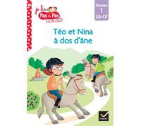 Téo et Nina GS CP Niveau 1 – Téo et Nina à dos d'âne – Hatier