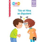 Téo et Nina GS-CP Niveau 1 - Téo et Nina se disputent - Marie-Hélène Van Tilbeurgh - Hatier - broché - Scolaire / Universitaire