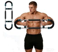 Teodute Musculation Avant Bras, 6 en 1 Entraîneur Avant, 3 Niveaux Extenseur 30-50 kg, Portable Démontable Twister Arm Trainer pour Lexercice Epaules Bras Poitrine
