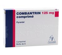Teofarma Combantrin Pyrantel 6 Comprimés 125mg