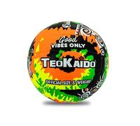 Teokaido Ballon de Volley-Ball de Taille 5 Officiel, Balle de Volley Soft Touch pour entraînement et Plage Volley, Poids réglementaire 260-280g, idéal pour Les débutants, résistant à l'eau, Design