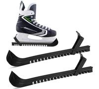 Teokantz 1 paire de protections de patins à glace, 34,5 cm, réglables pour patins de hockey et patins artistiques