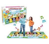 Teorem 68035 Tapis Musical Touch avec Lumières, Sons et Mélodies 100 x 36 cm