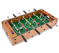 Teorema - 68593 - Football de Table en Bois - Jeu de Football Compact pour Enfants et Adultes