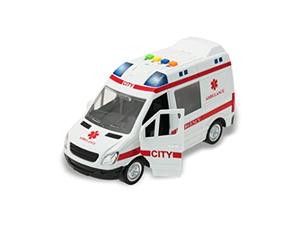 Teorema Ambulanza Prêt Secours avec lumières et Sons en Echelle 1:16