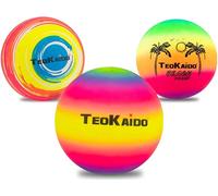 Teorema Ballon en Caoutchouc Taille 5 120 g Motif Rainbow