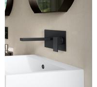 Teorema BLOG Robinet mural de lavabo, longueur : 168 mm, pour corps encastré, 8GC15BB,