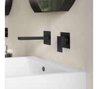 Teorema BLOG Robinet mural de lavabo, longueur : 168 mm, pour corps encastré, 8GC16BB,