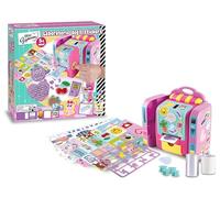 Teorema Giocattoli, Atelier des stickers, machine à créer des autocollants pour enfants, kit créatif bricolage avec plus de 100 autocollants, jeu pour enfants 5 ans