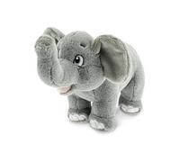 Teorema Giocattoli, Éléphant en Peluche Douce pour bébé, respectueux de l'environnement, idéal comme Premier Jeu, Cadeau de Naissance pour Enfants et Filles, Convient à partir de 0 Mois, 24 x 12 x 18