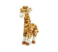 Teorema Giocattoli, Girafe en Peluche Douce, Bonhomme pour bébé écologique, Animal de la Savane des Peluches, Jeu sûr 0+ Mois, idée Cadeau Naissance