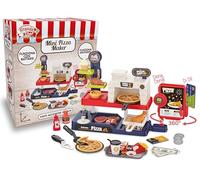 Teorema Giocattoli, Grand Chef Mini Pizzeria, Ensemble de cuisine pour enfants avec four et nourriture jouet, caisse enregistreuse avec sons, de nombreux accessoires inclus