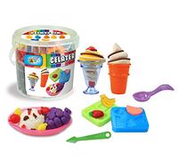 Teorema Giocattoli - Seau à pâte 480 g pour Enfants, Couleurs Assorties, 74194