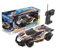 Teorema Giocattoli, Voiture télécommandée au néon Racing Voiture télécommandée avec boîtier de lumières LED, RC Voiture rapide à l'échelle 1:18, voitures pour enfants