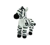 Teorema Giocattoli, Zebra Peluche Douce, Bonhomme pour bébé écologique, Animal de la Savane des Peluches, Jeu sûr de 0 Mois pour Enfants et Filles, idée Cadeau de Naissance