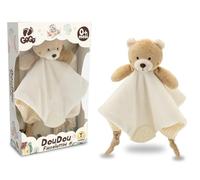 Teorema GOGO - Ours Dou Dou Doux - Bonhomme Bébé à Suspendre Poussette/Lit - Peluche Douce pour Premiers Mois 0+ - Idée Cadeau Naissance
